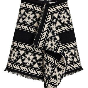 Isabel Marant Étoile Jiloa Draped Jacquard Mini Skirt